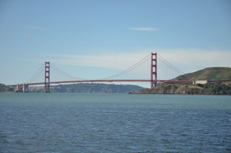 The one and only Golden Gate Bridge from the ferry.