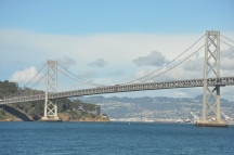 The Bay Bridge from the ferry